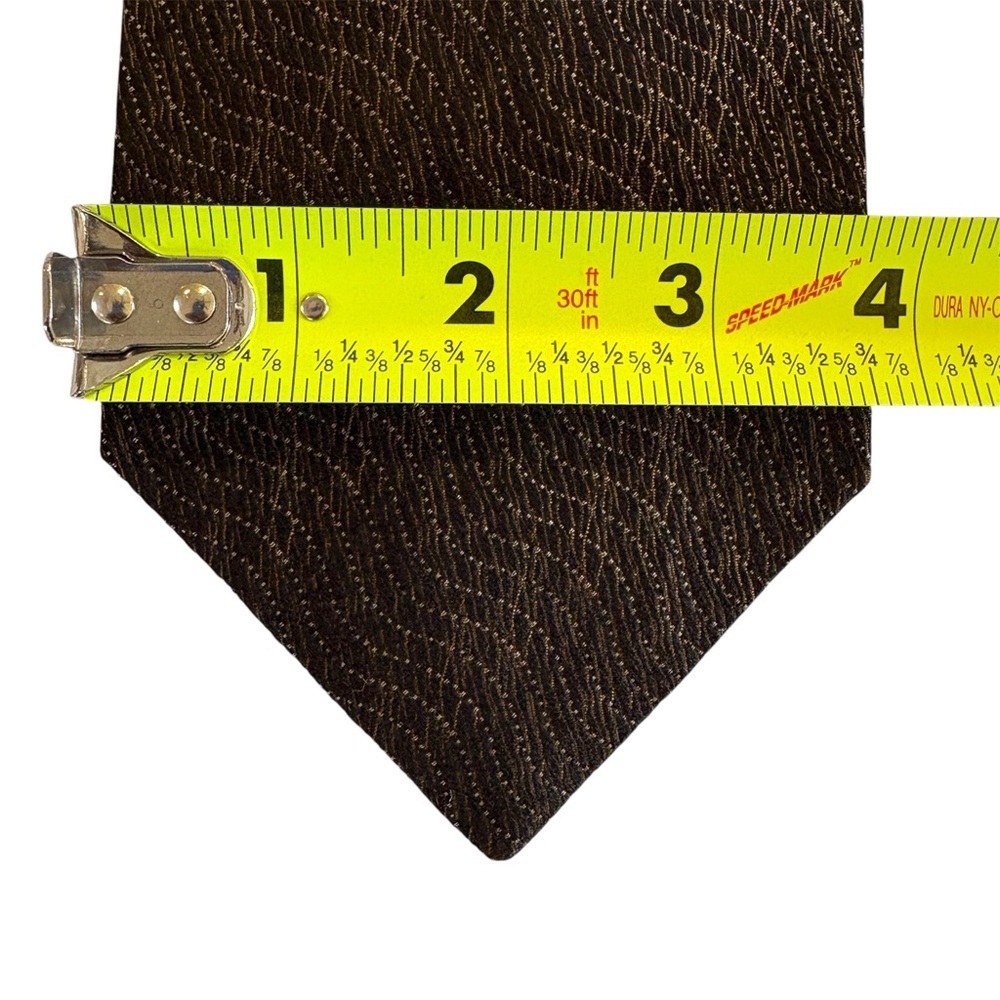 Vintage Biella Italy Britches Of‎ Georgetown Burgundy Preppy Silk Neck Tie - Picture 11 of 11